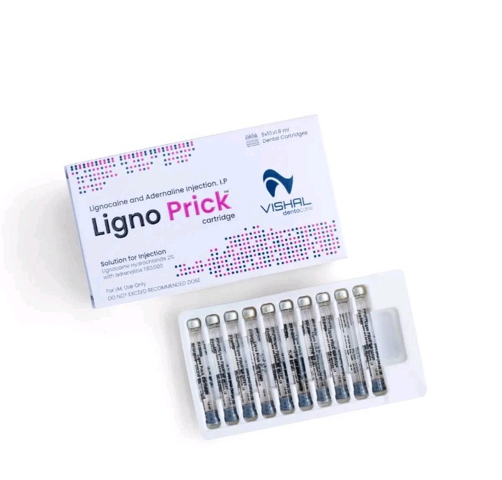 Vishal DentoCare Cartridges (Pack of 50) (Worldwide Free and Fast Shipping)