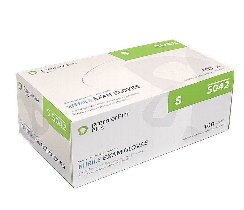 Powder-Free Nitrile Protective Gloves, Size S & M, 2000 Pcs per case