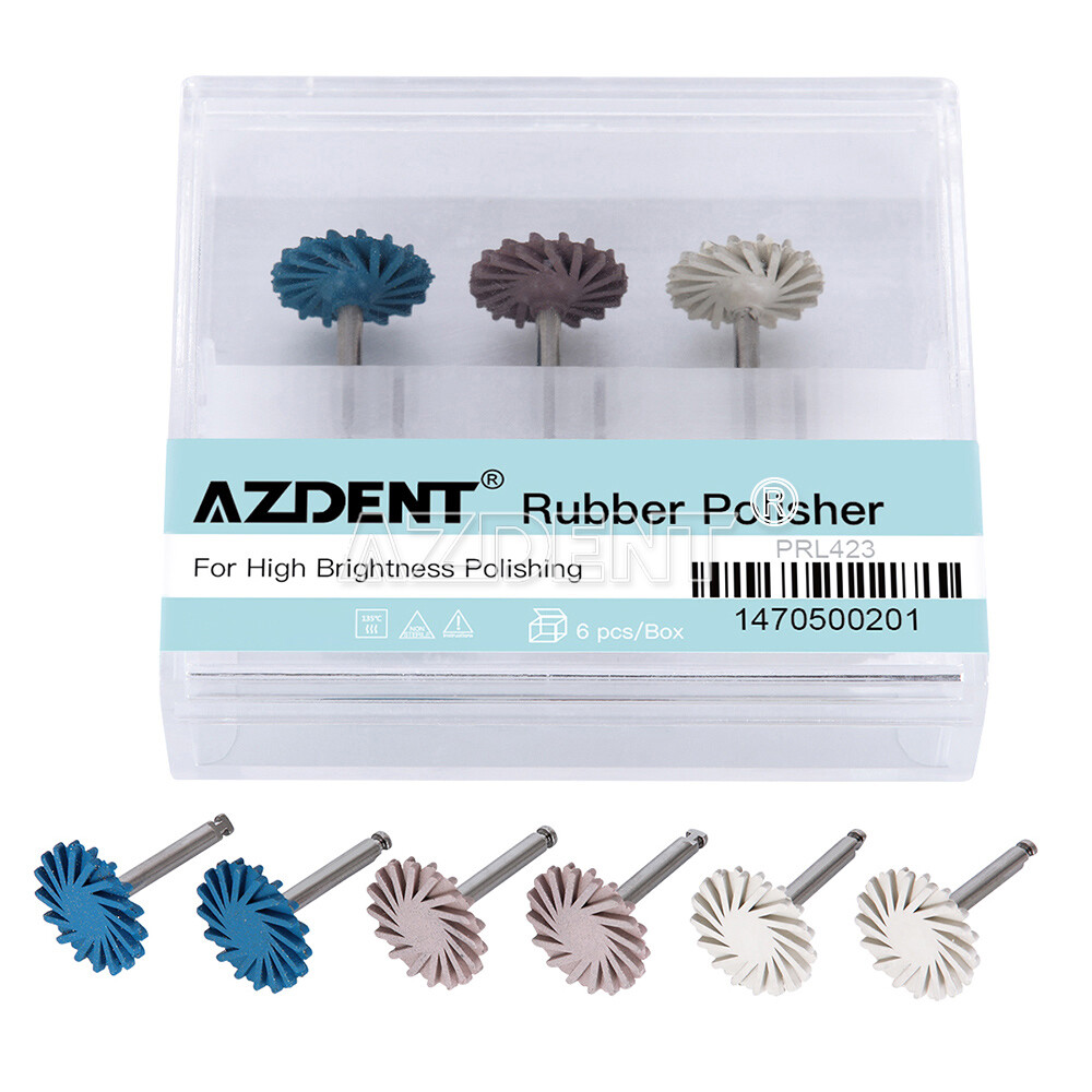 Dental Diamond Burs Cups Composite Polishing Kit for Low Speed Handpiece AZDENT
