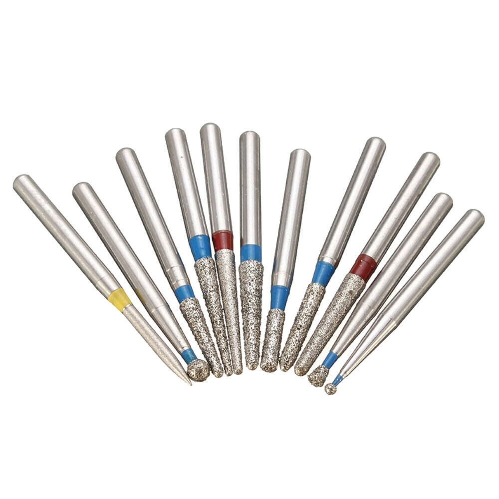Dental Fresas de diamante Bur Fit High Speed Handpiece Friction Grip 5Pcs/Pk FDA