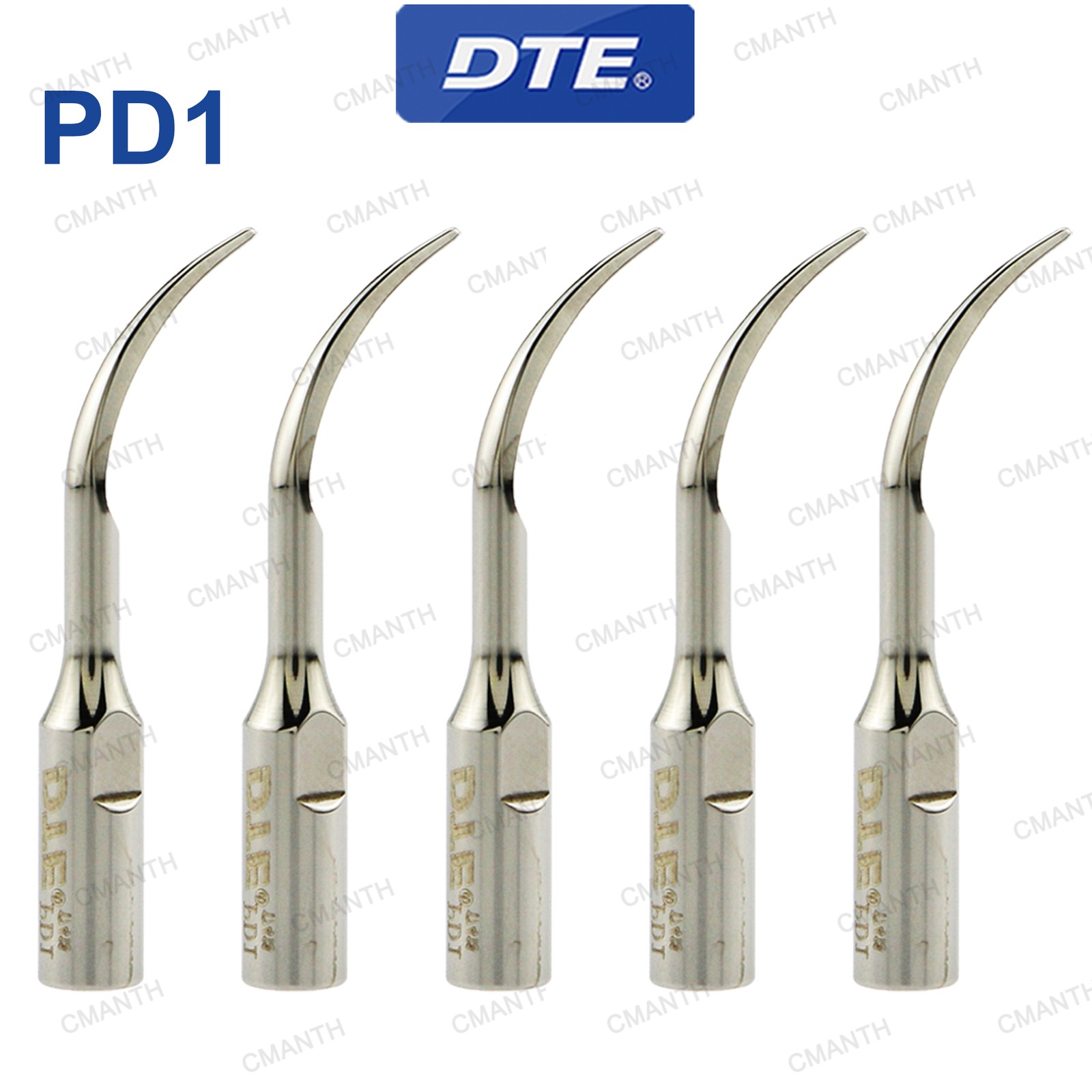Woodpecker DTE Dental Ultrasonic Piezo Scaler Tips G1 GD1 Fit EMS NSK SATELEC