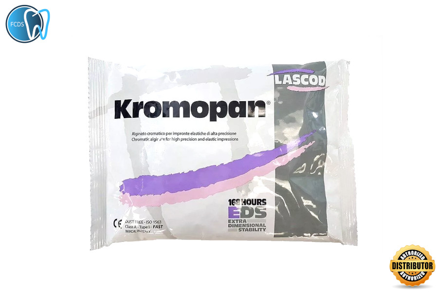 Kromopan Color Changing Alginate Dust Free Fast Set – 1 lb Bag FAST SHIPPING