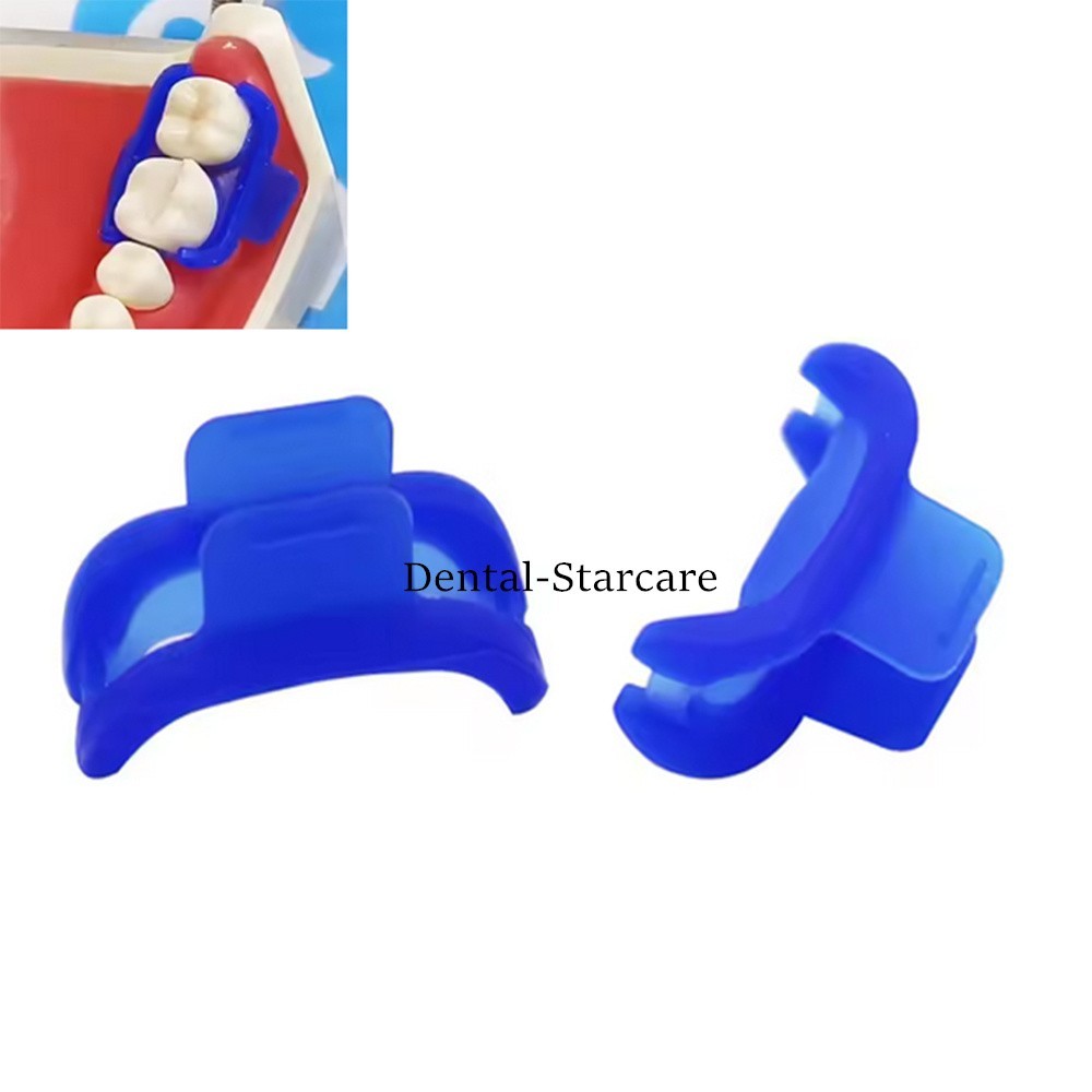 Dental Mini Rubber Dam Silicone Gingival Guard Protection Clamp Holder Autoclave