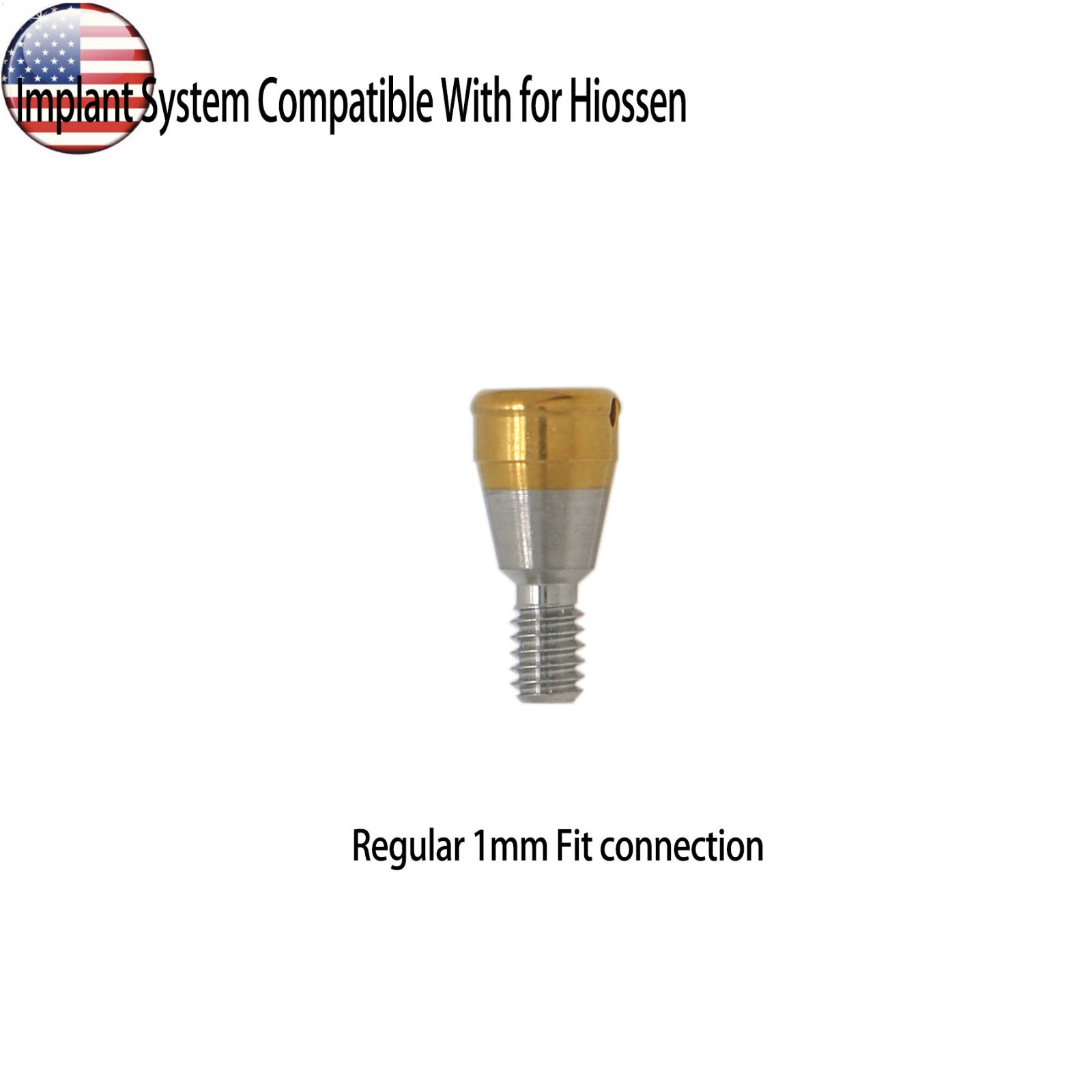 Dental Locator Abutment Attachment for Osstem Hiossen Mini Regular GH1/2/3/4/5/6