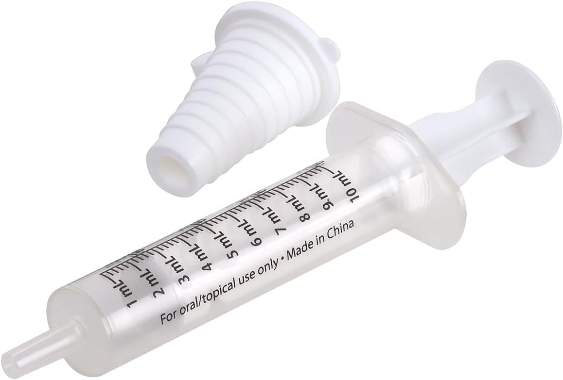 Ergonomic Baby Oral Syringe & Dispenser – Calibrated for Accurate 10mL Dosing