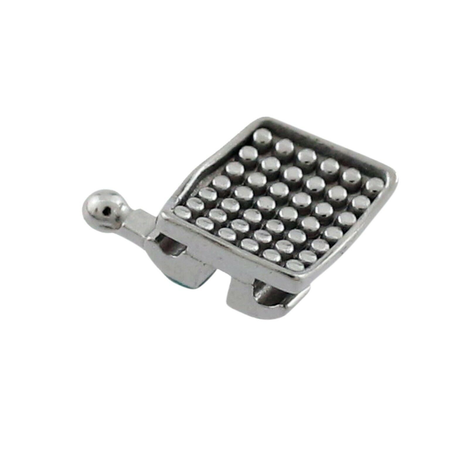 Dental Orthodontic Mini Brackets Metal Braces Roth MBT 022 Hooks on 345 MIM 5-5