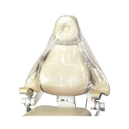 Plasdent PS3825 Half Chair Clear Covers 32″ X 32″ 1 mm Thick 200/Pk