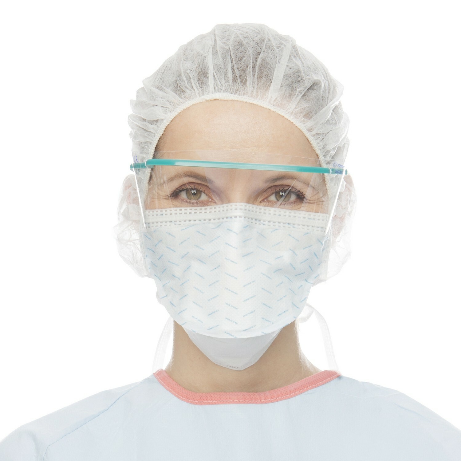 *50-Pieces* Halyard FluidShield ASTM 2 Expanded Chamber Surgical Mask 39123