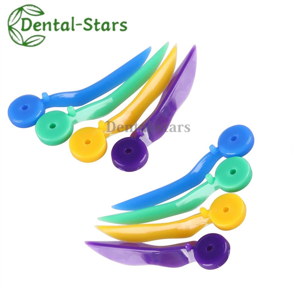 Dental Tooth Gap Wedges with End Circular Hole Diastema Wedge Fits Palodent V3