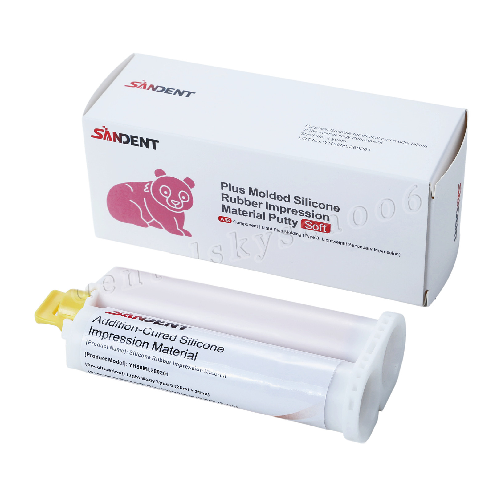 Dental LIGHT BODY REGULAR Set VPS PVS VPS Impression Material 50ML Cartridges