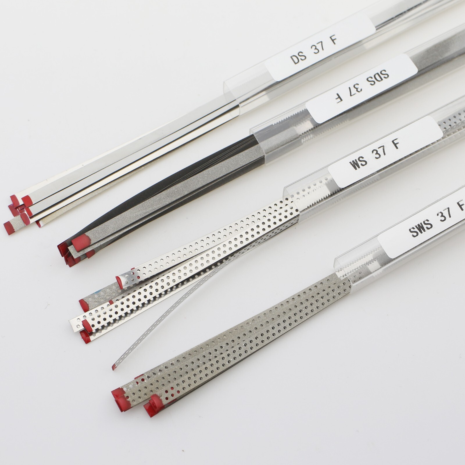 Dental Saw Diamond Polishing Strips Orthodontic IPR Metal Polishing Fine Medium