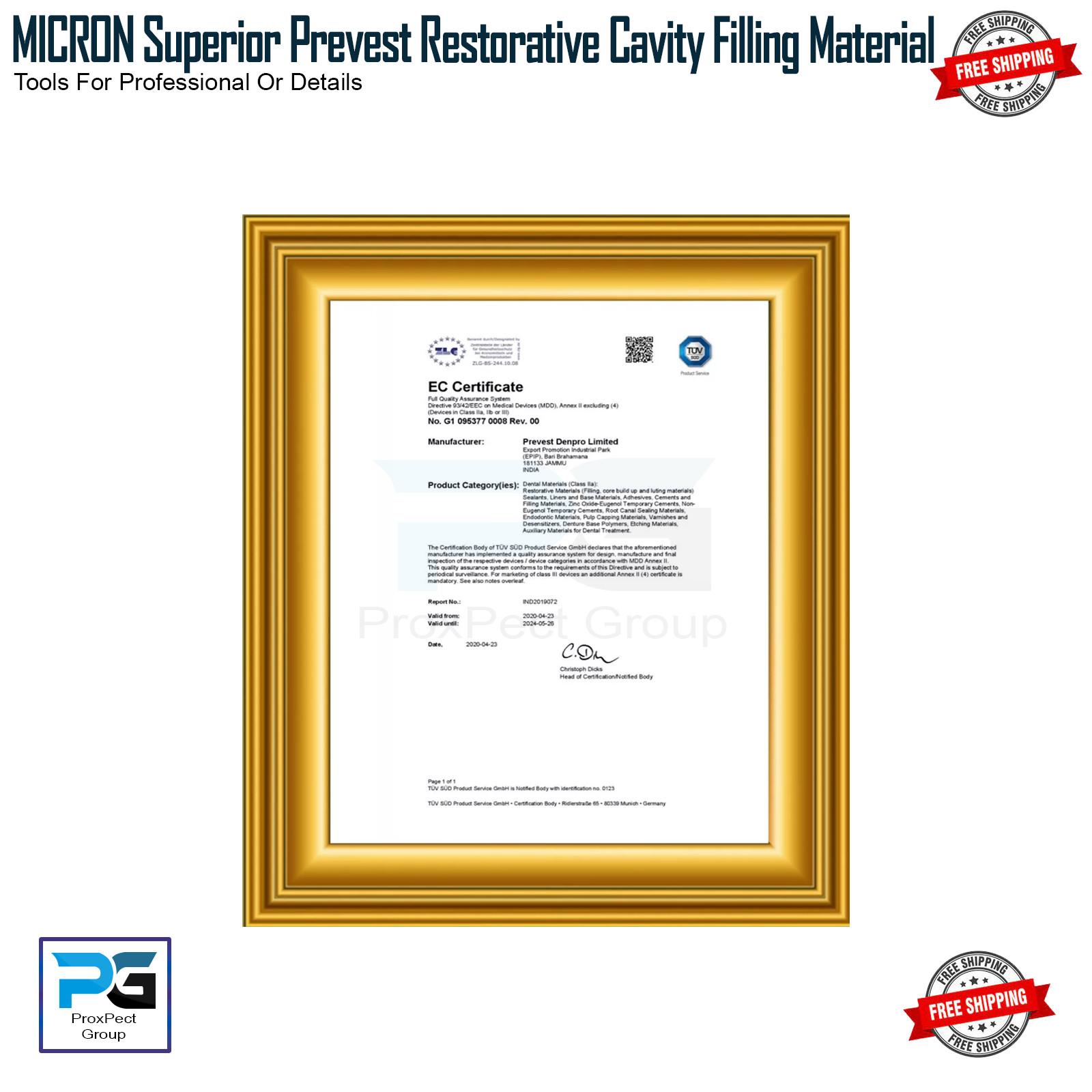 Micron Superior Strong Teeth Temporary Cement Cavity Filling Kit Tooth Repair