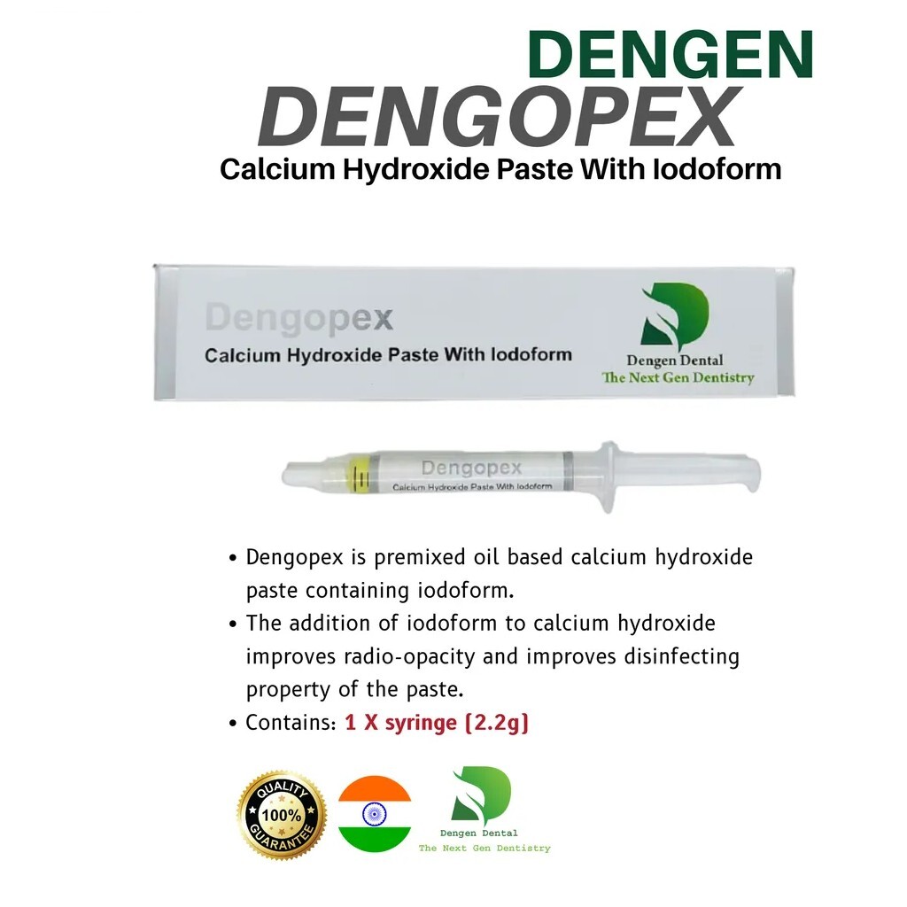 Dengen Dental Dengopex Calcium Hydroxide Paste With Iodoform (Free Ship)