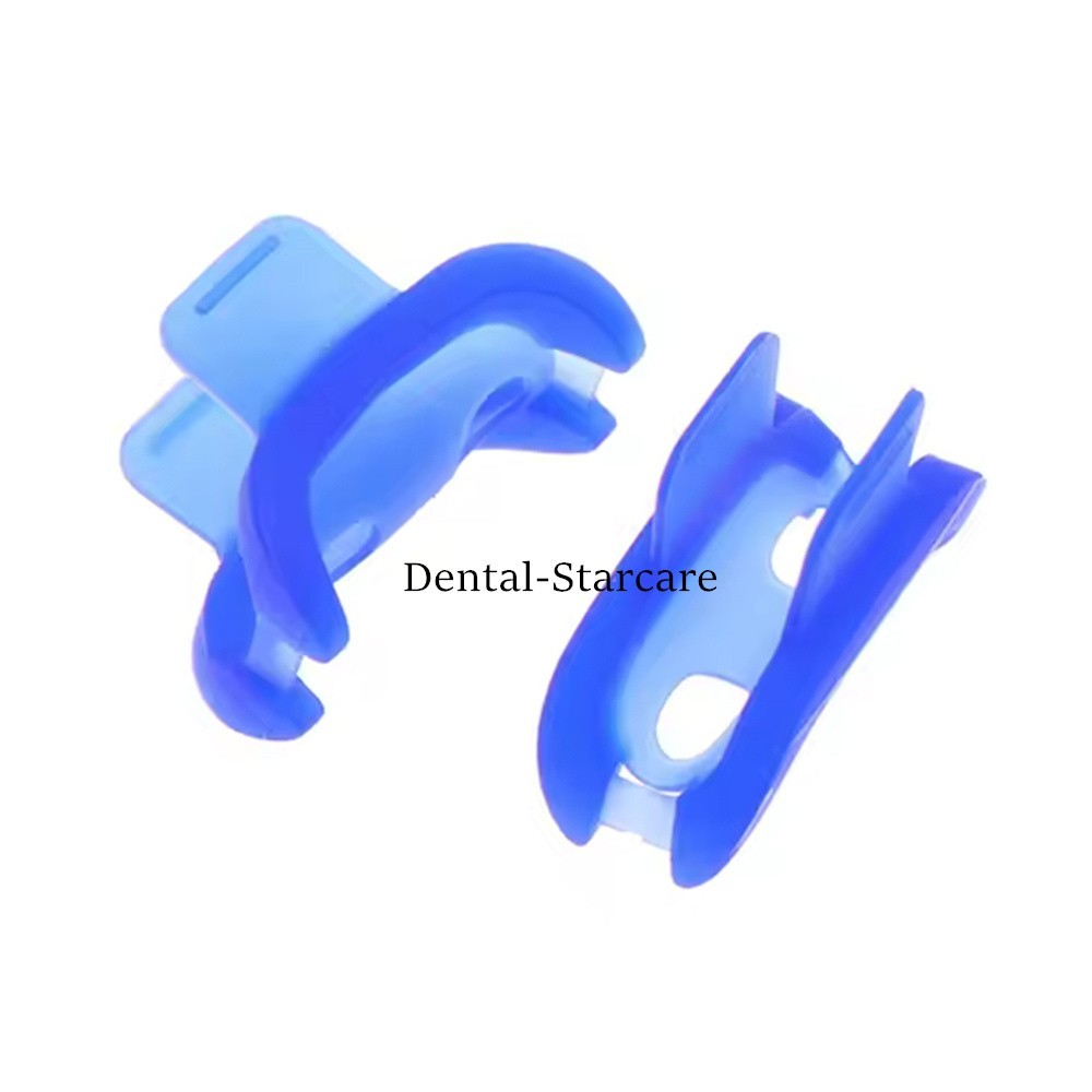 Dental Mini Rubber Dam Silicone Gingival Guard Protection Clamp Holder Autoclave