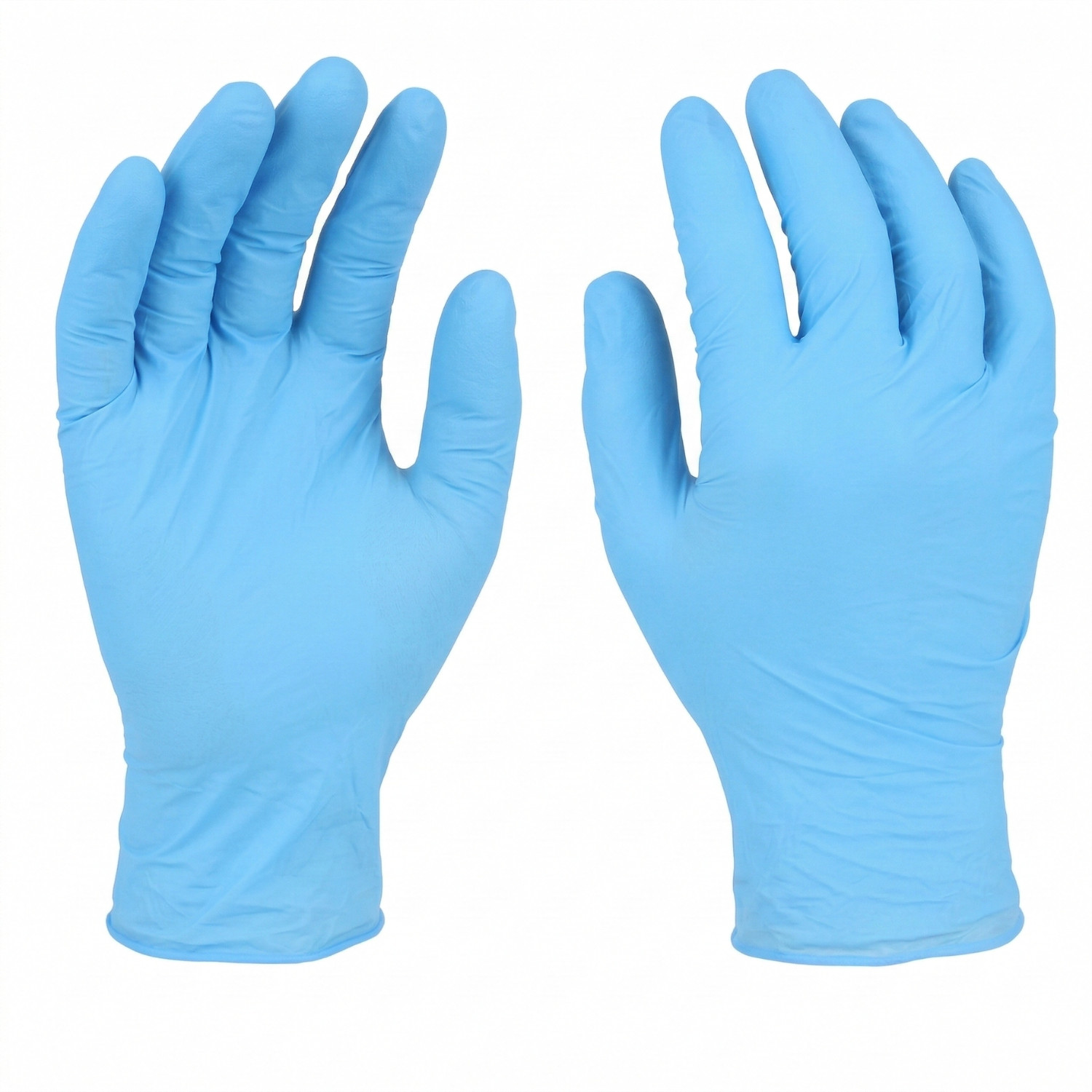 1000 Gloves Blue Industrial Nitrile Gloves Powder Free 5 Mil 2XL