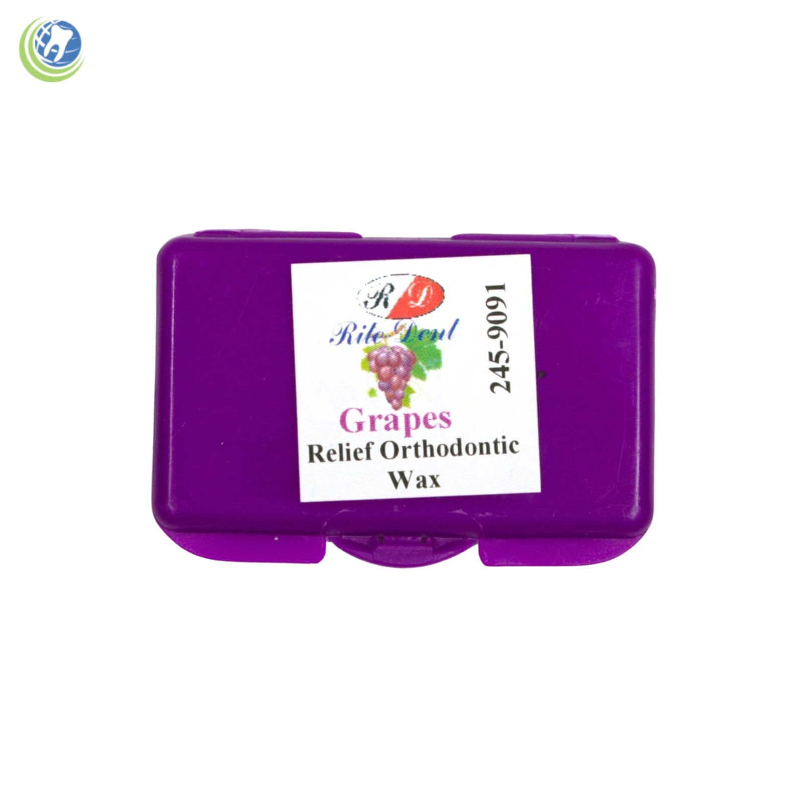 ORTHODONTIC DENTAL RELIEF WAX FOR BRACES GUM IRRITATION ASSORTED FLAVORS 12PK