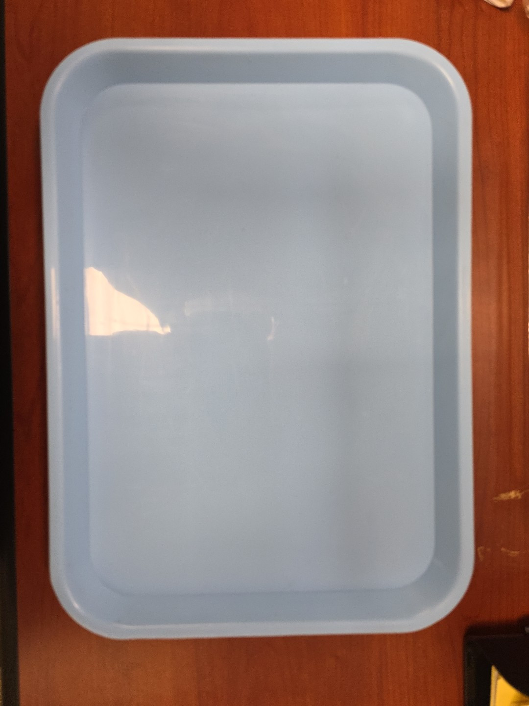 Plasdent Set-Up Tray Flat Size 13-1/2″ X 9-5/8″ X 7/8″ Blue
