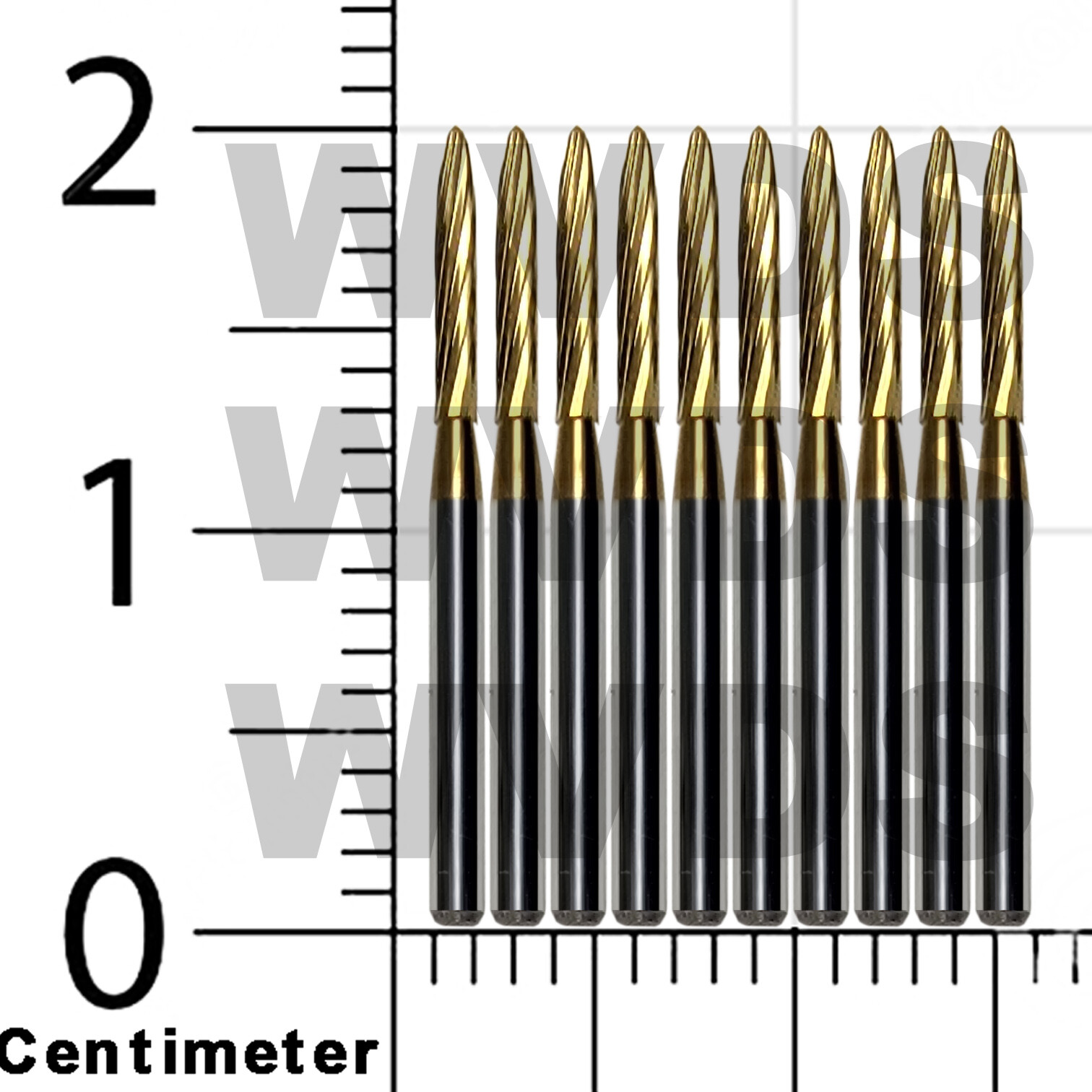 Carbide Burs H48L12 TRIMMING & FINISHING CARBIDE H48L012 US Seller
