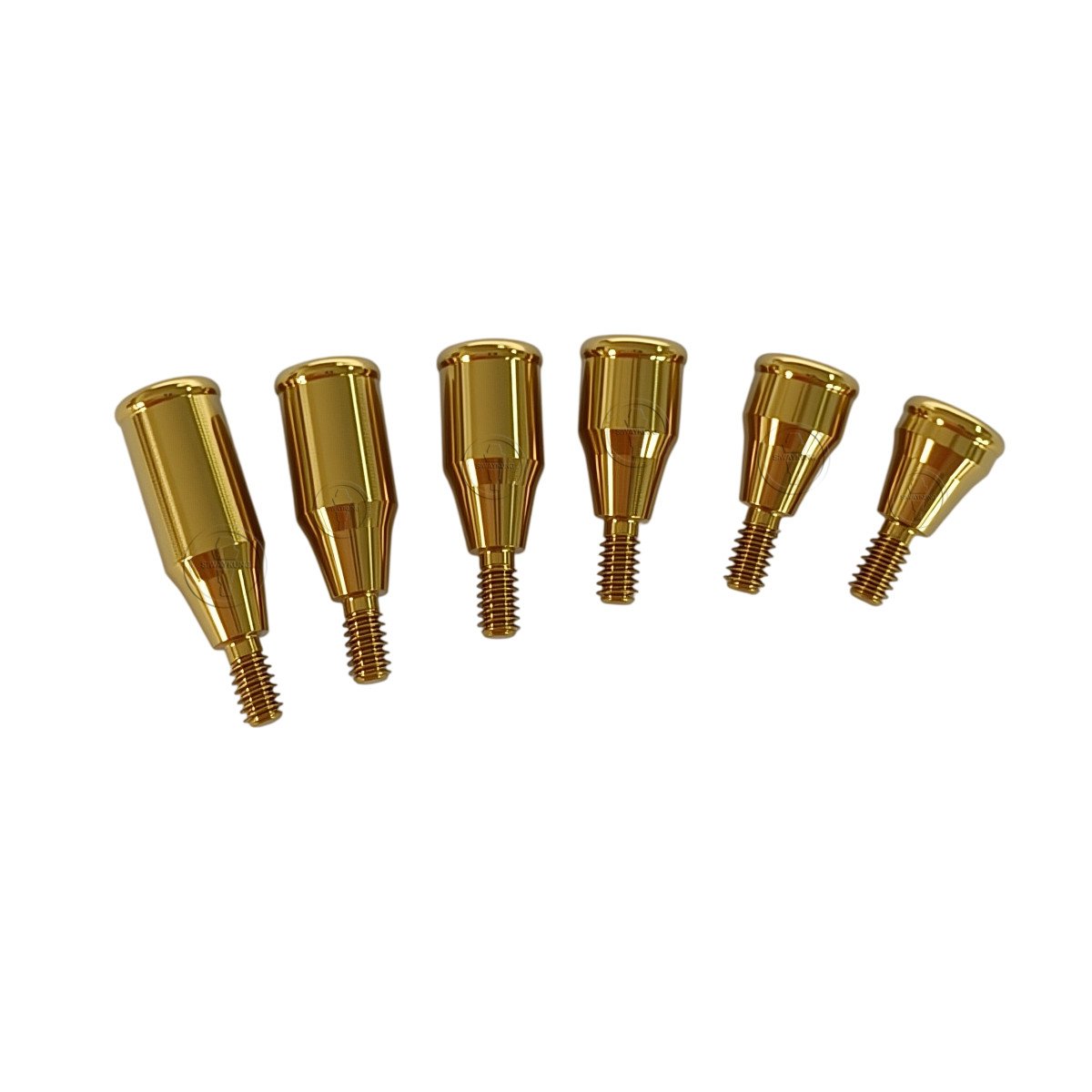 Locator abutment full set fit to Nobel Active NP platform D3.7mm GH1-6mm