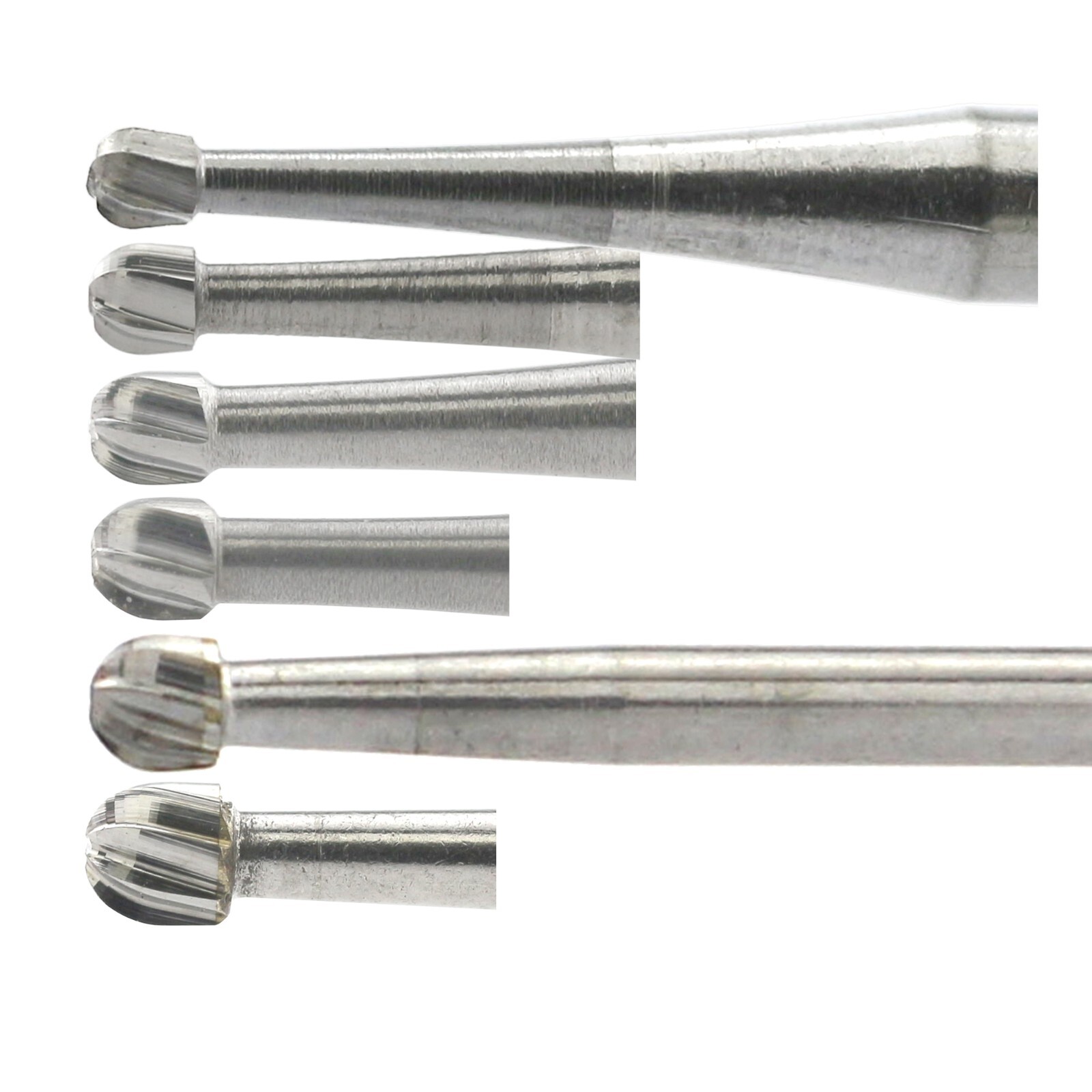 Wave Dental Surgical Bur Tungsten Carbide Long Shank 25mm Round FG SURG 1-8