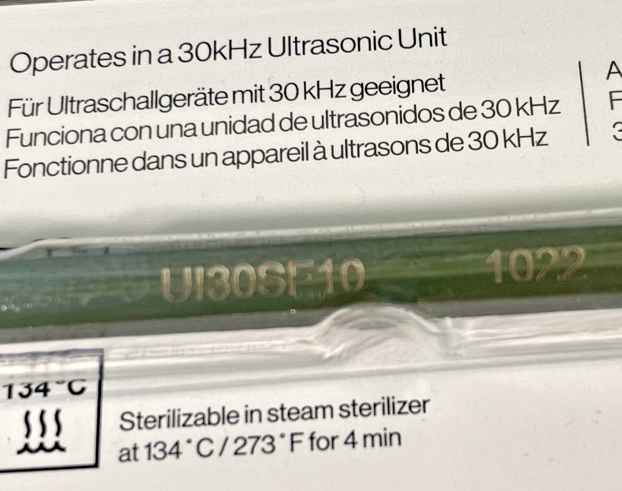 New Hu-Friedy 10 Universal Streamline Direct Flow 30k Ultrasonic Insert UI30SF10