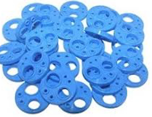 Kavo 6 Hole 6-Pin ISO Fiber Optic Electric end Gaskets Fits all Models 10pcs