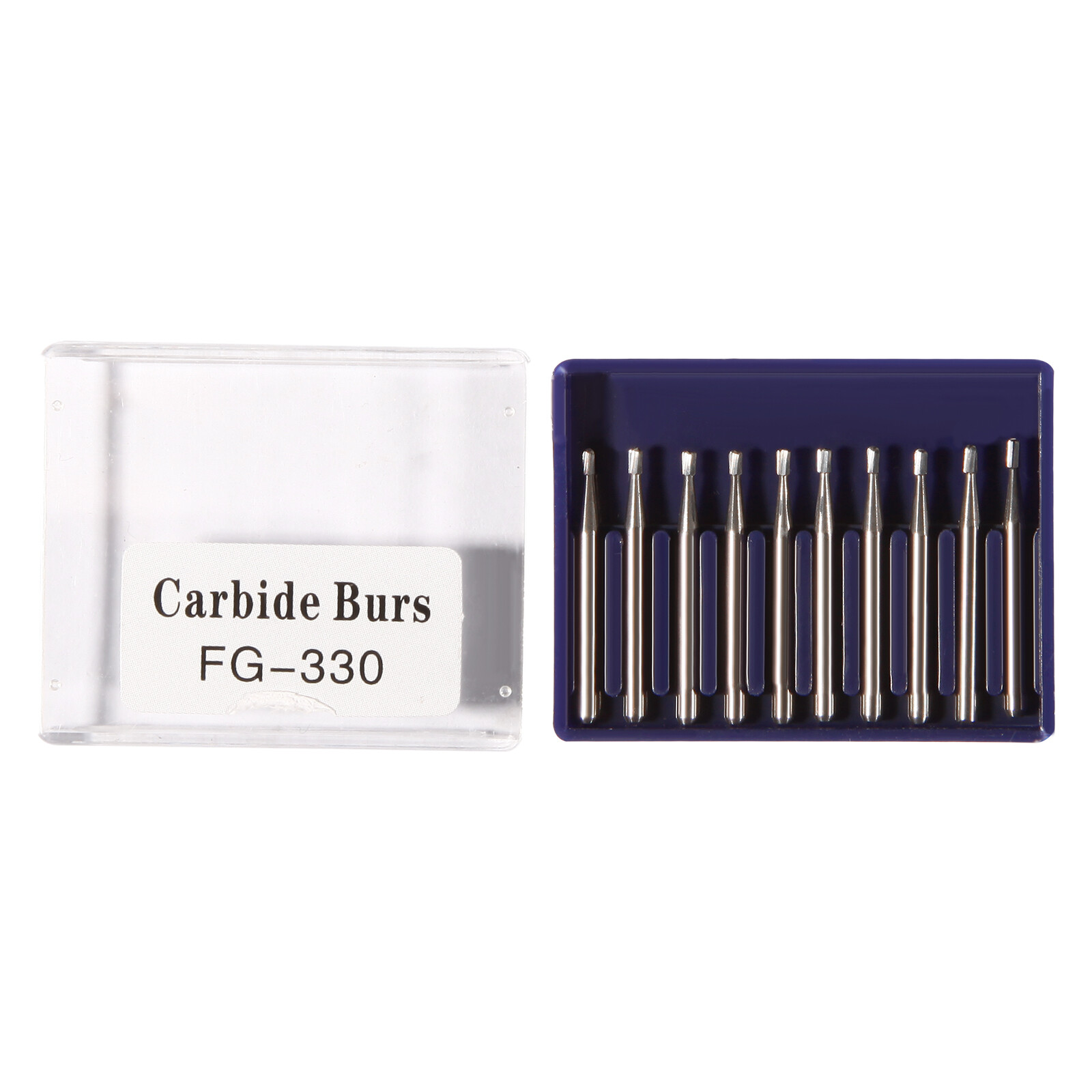 Dental Carbide Burs Pear-Shaped Type for High Speed Tungsten Steel Bur FG330 ns