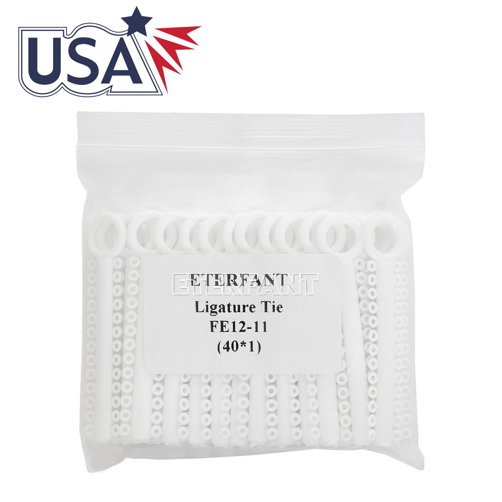 1040pc Orthodontic Ligature Ties Elastic Ligas Ortodoncia Rubber Bands Brackets