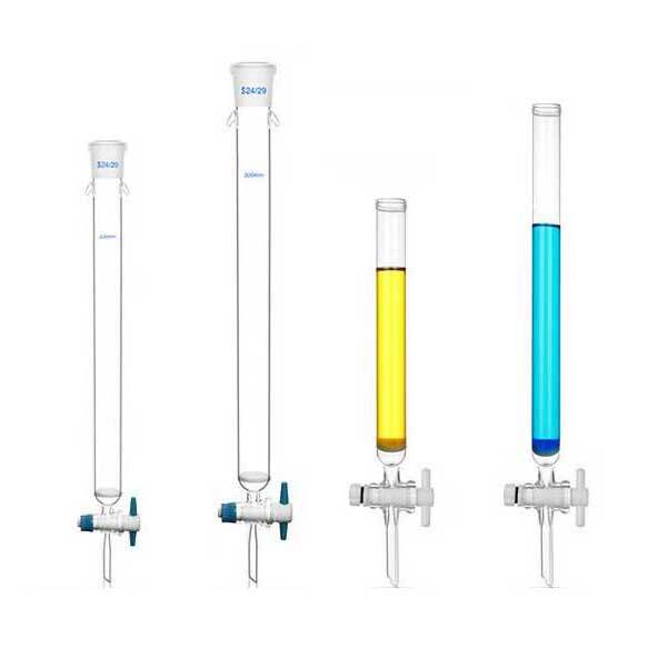 13*200mm – 20*300mm Glass Chromatography Columns Standard Joints Glassware
