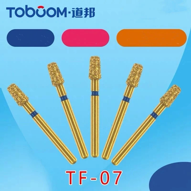 10PCS Dental preparation burs kit Fg burs for Porcelain Alloy Inlay and onlay