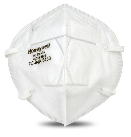 Honeywell DF300 N95 Flatfold Disposable Respirator- Box of 300 – White