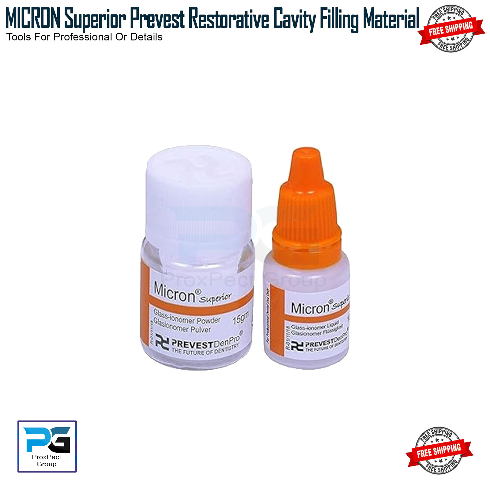 Micron Superior Strong Teeth Temporary Cement Cavity Filling Kit Tooth Repair