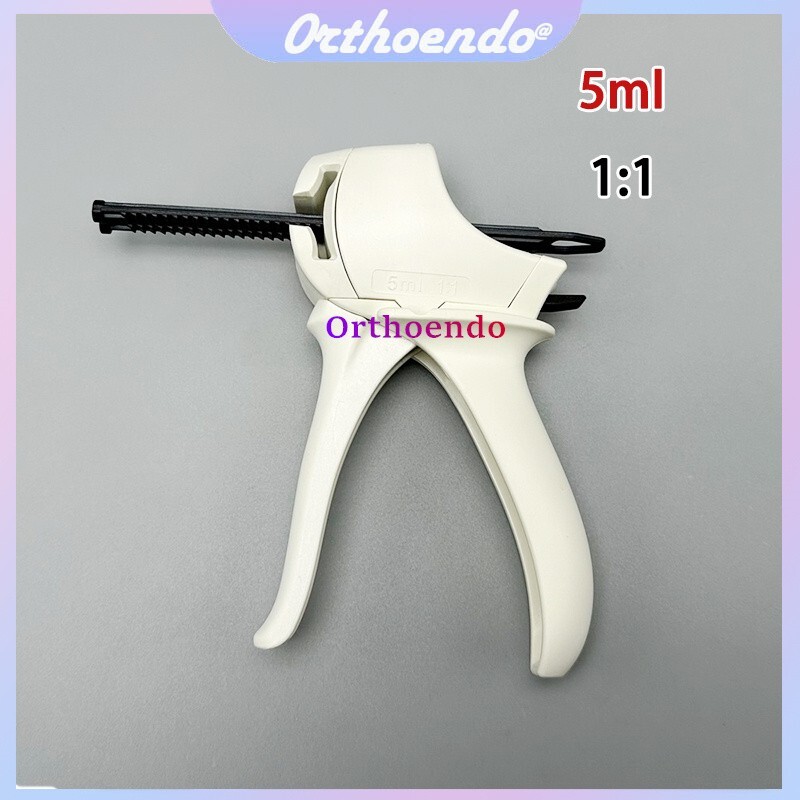 Dental Activa-Spenser Type Dispenser Gun For Automix Syringes Cement Gun 5ml 1:1