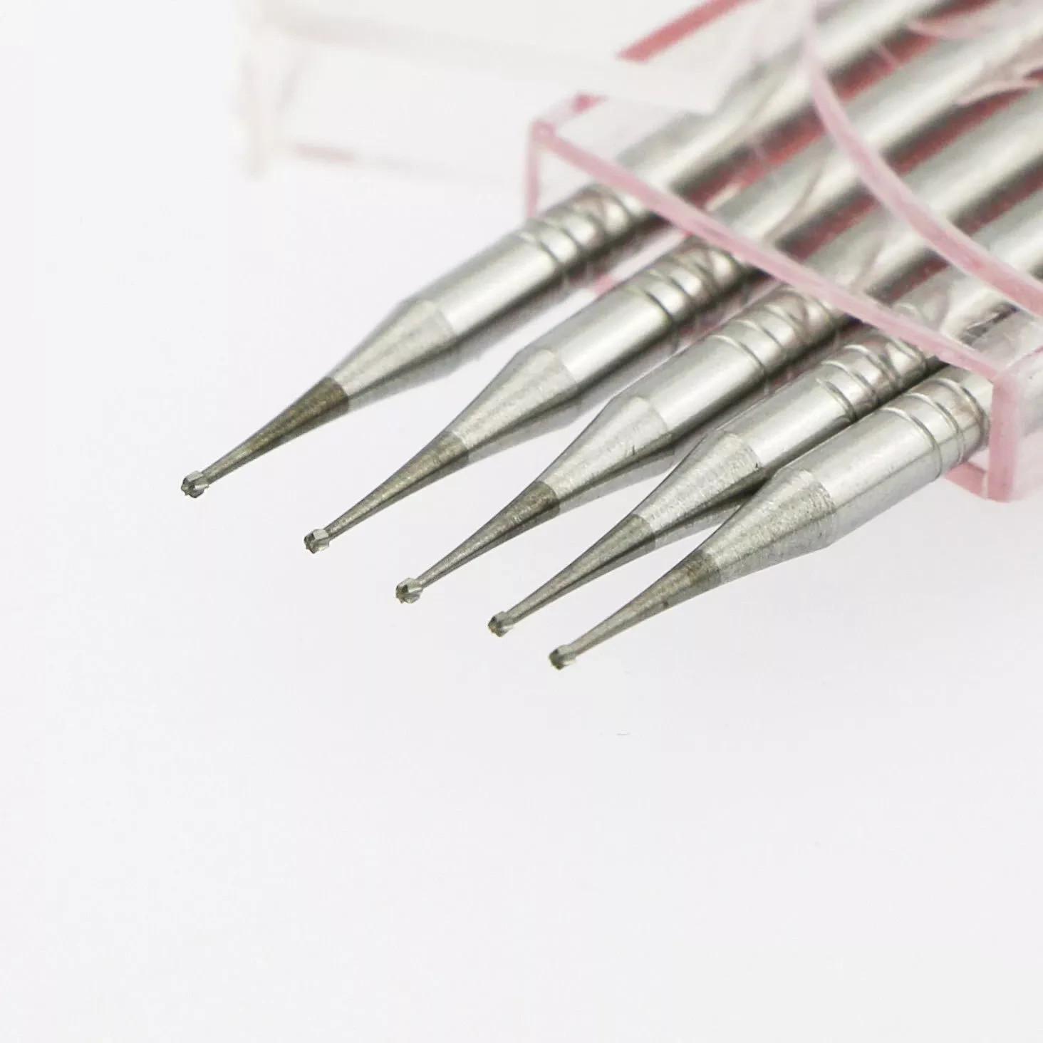 5Pcs/Box Dental High Speed Carbide Burs Round Friction Grip Tungsten Carbide Bur