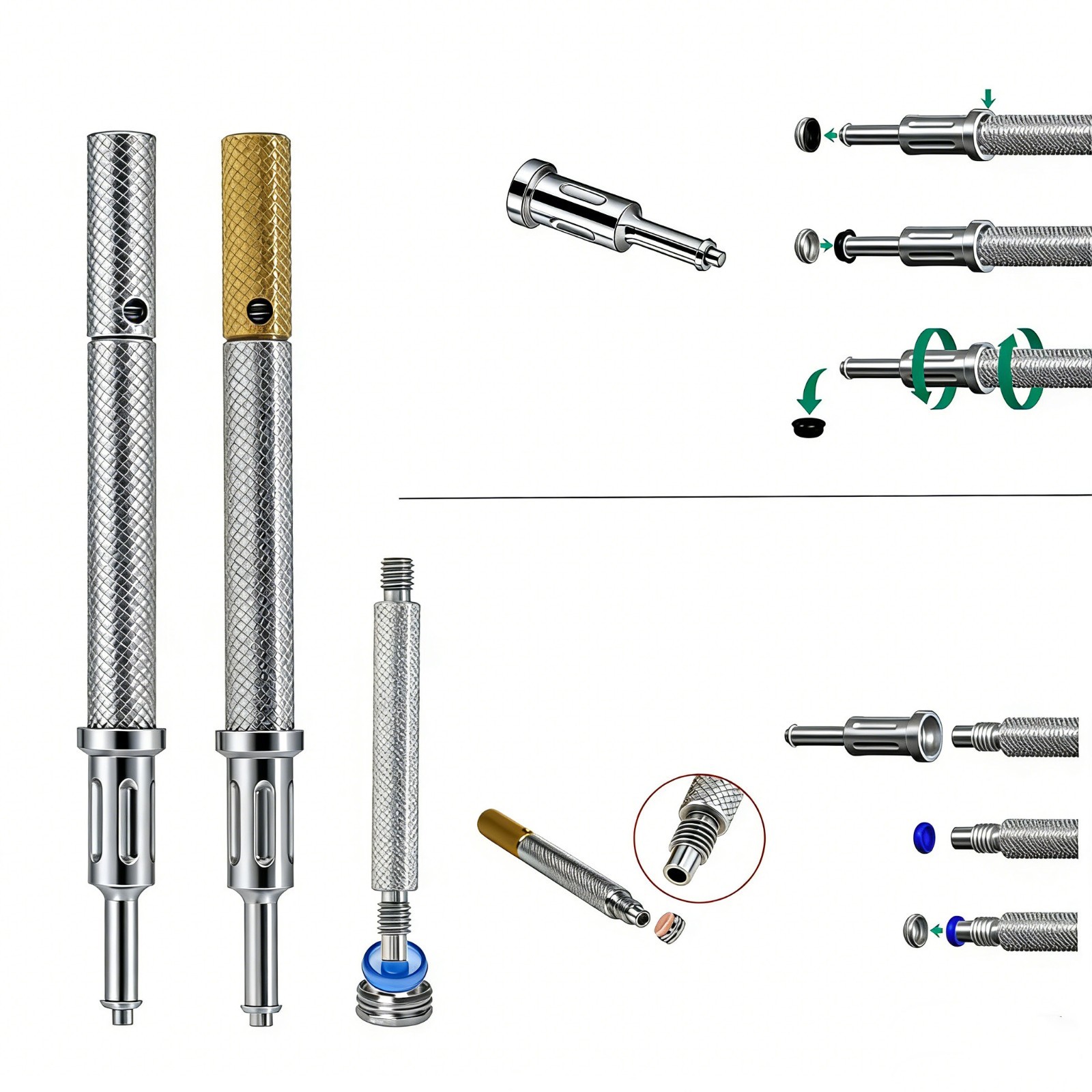 Zest Classic LOCATOR Core Tool for Legacy Locator Retention Cap Abutment Driver