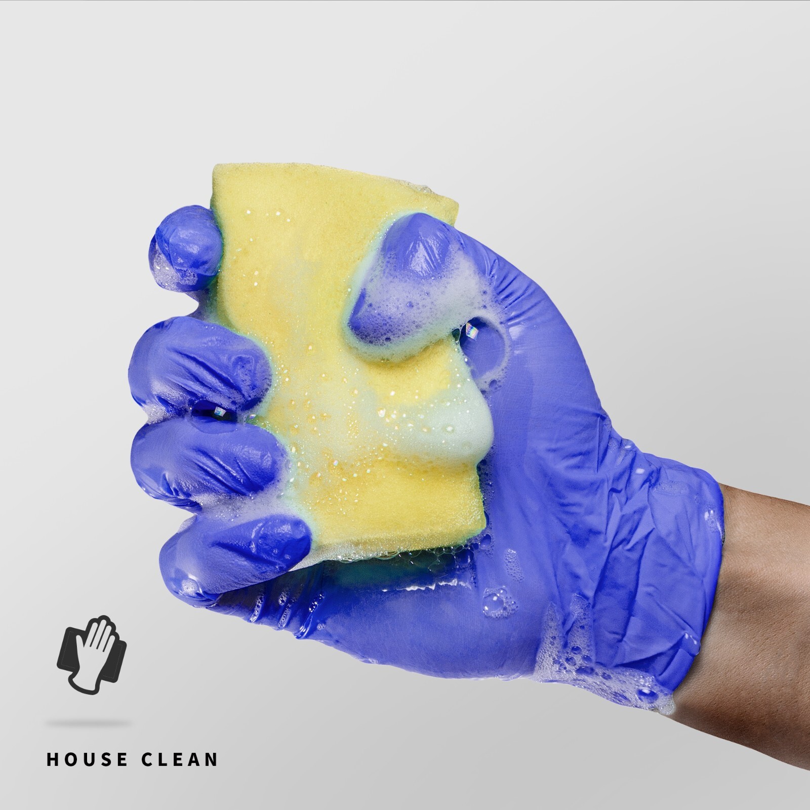 Disposable Nitrile Gloves 100 PCs 4.5mil Purple Powder-Free Food-Safe Exam Glove