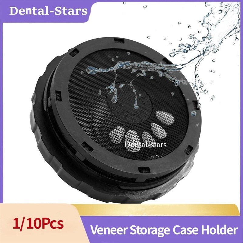 Veneer Pretreatment Patch Box Dental All Ceramic Veneers Storage Case Holder 1Pc