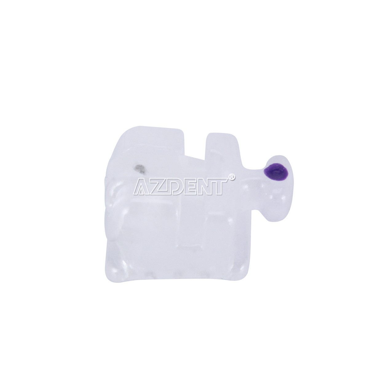 AZDENT Dental Ortho Self Ligating Clear Ceramic Bracket Braces ROTH 022 Hook 345