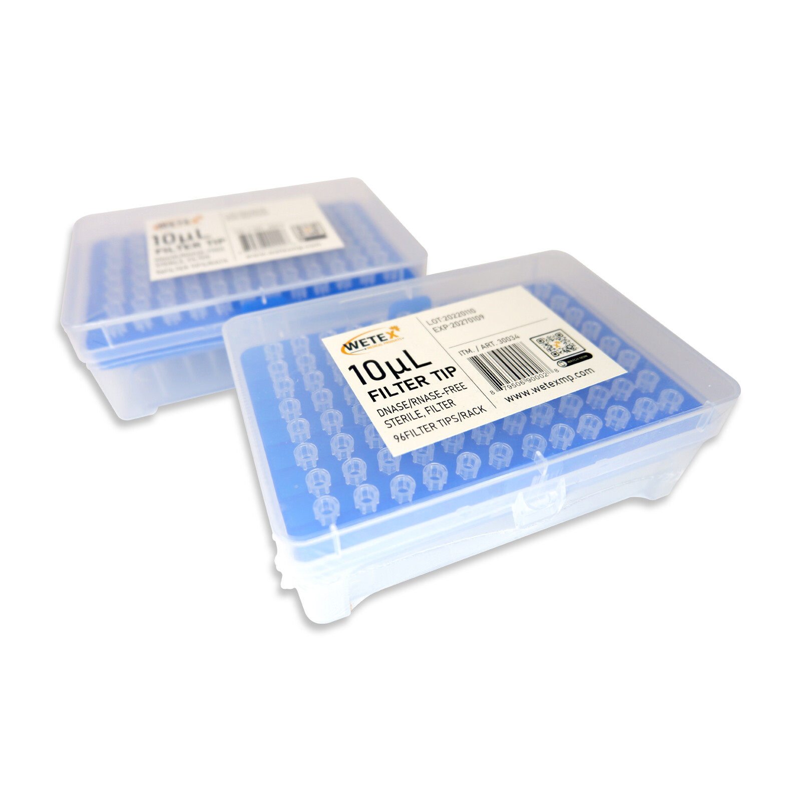 UNIVERSAL 10UL FILTERED PIPETTE TIPS – PRECISION LAB SUPPLIES, EXP 1/27