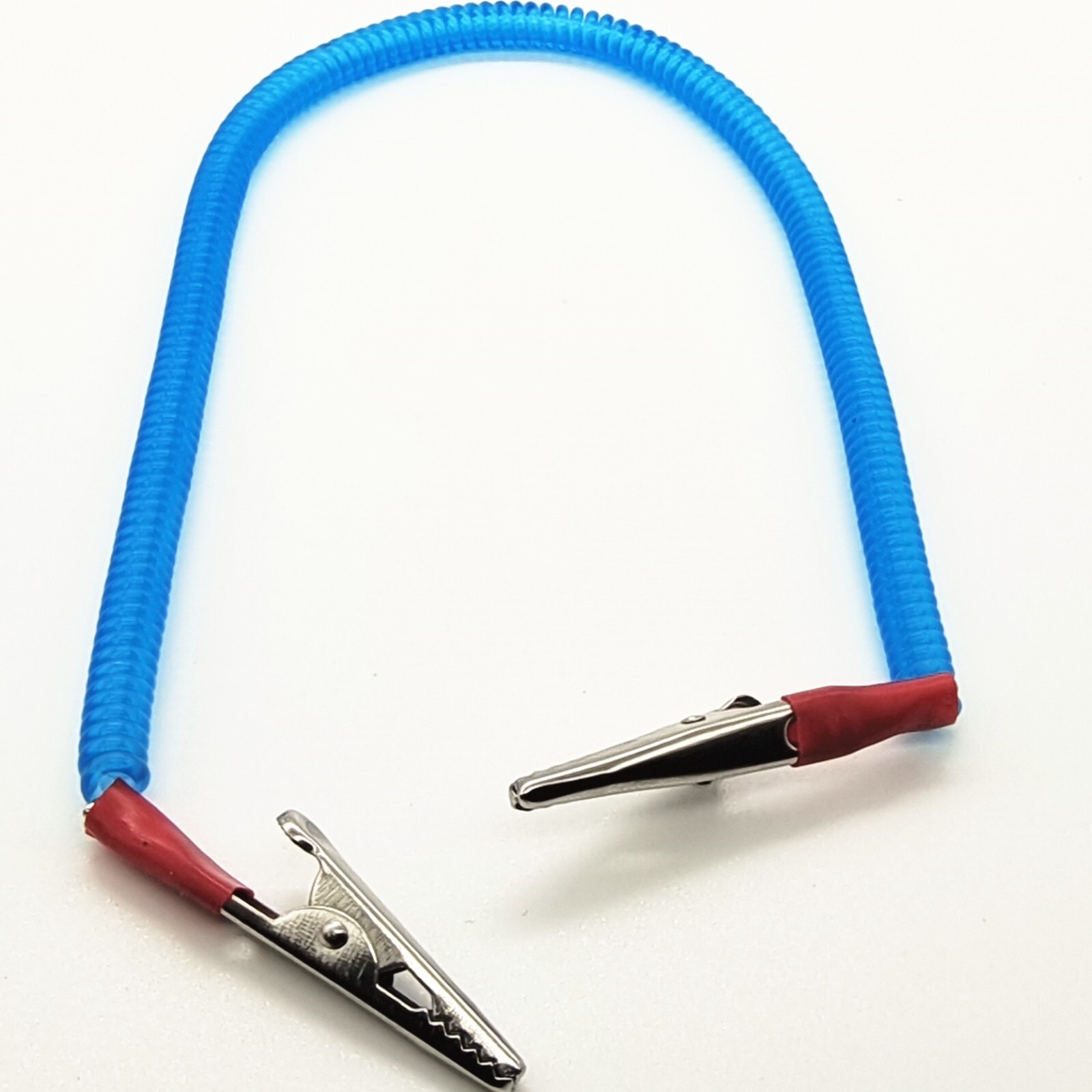 50 PCS Dental Patient Bib Clips Chains Napkin Holder Flexible Coil Plastic Chain
