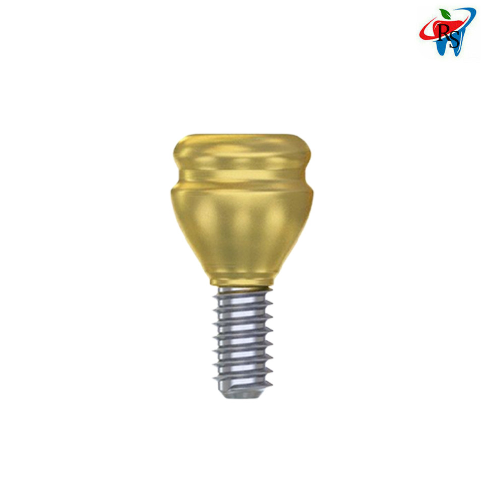 10pcs Dental Straight Loc In Attachment Adapter Head Conical NP Titanium