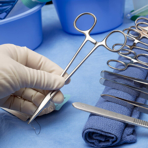 15 Piece Practice Suture Kit Set for Medical and Veterinary Student Training