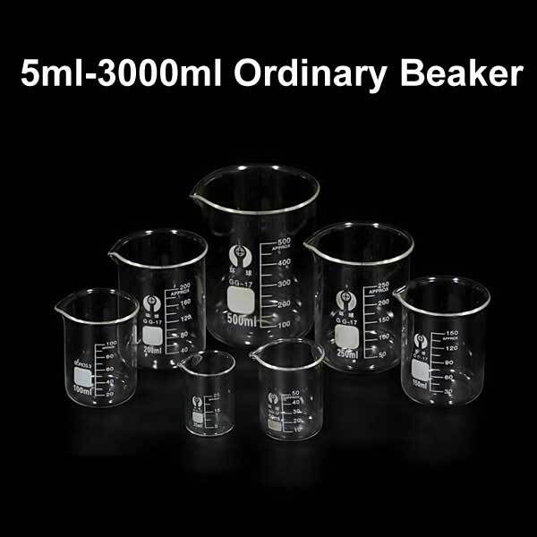 Wholesale 5ml – 3000ml Laboratory Chemistry Borosilicate Glass Beakers Measuring