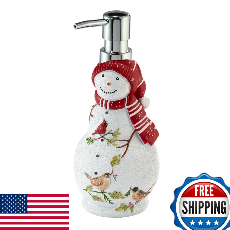 Avanti Linens – Lotion Pump/Soap Dispenser Durable Hand-Painted Resin