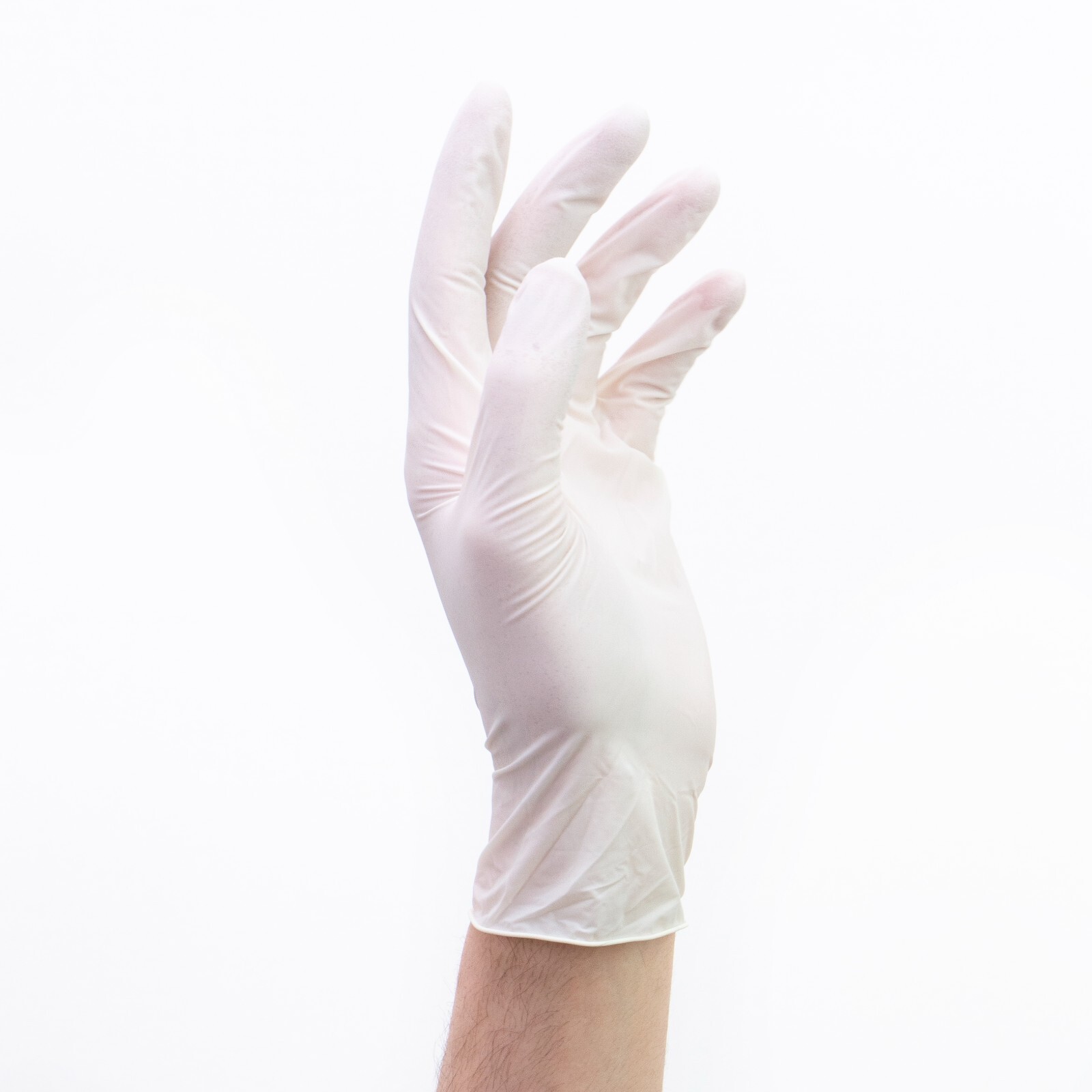 1000 Pcs Latex Exam Gloves White 6 Mil Powder FREE Medical All Size S, M, L, XL