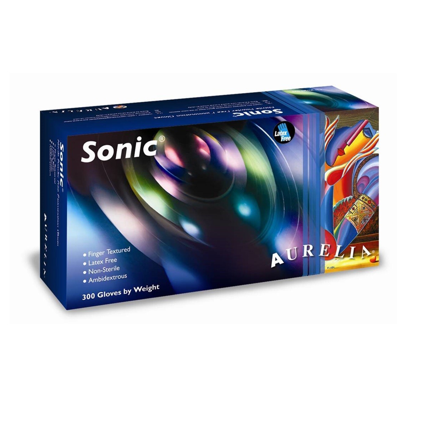 Aurelia Nitrile Latex Exam Industrial Gloves High Quality Medical (Choose Sizes)