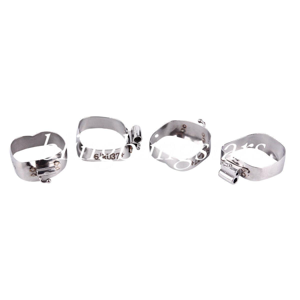 1 Pack 4 Pcs Dental Orthodontic Prewelded Band Roth 022 1st Molar #29-#43+ U2/L1