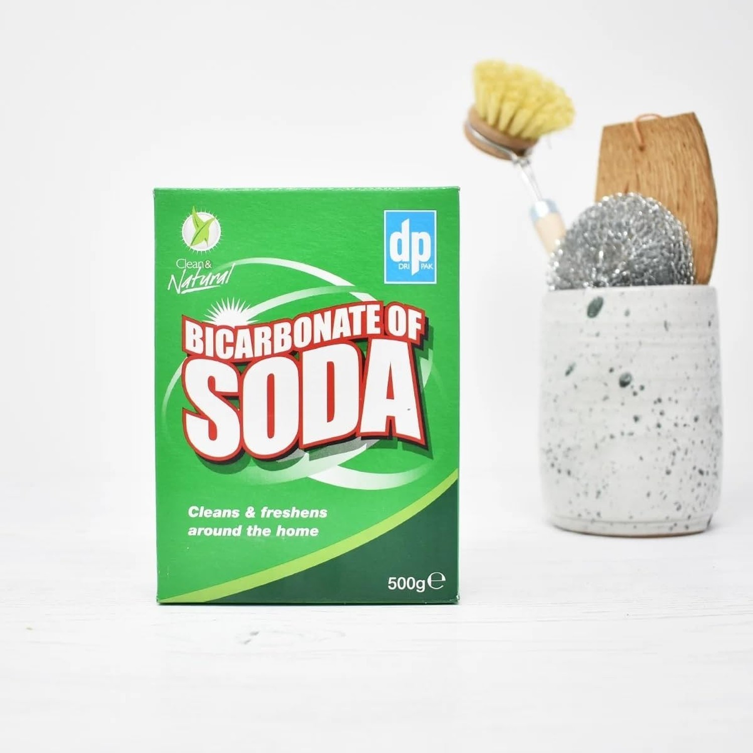 Dri-Pak Clean & Natural Bicarbonate of Soda 500g 17.64 Ounce (Pack of 1)
