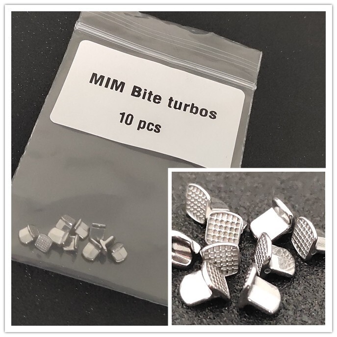 Dental Orthodontics Bite Turbos MIM Bite Bulider For Deep Bite 10Pcs/bag
