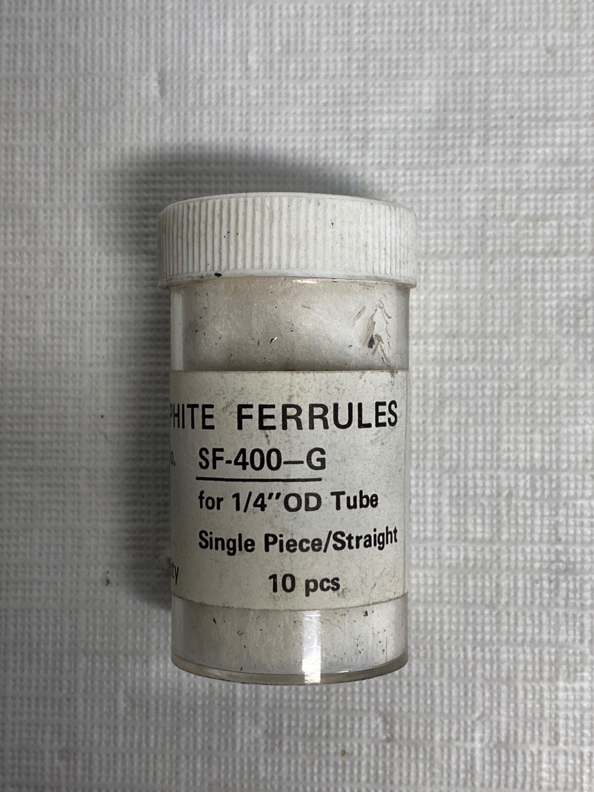 (10/Pack) GC Column Graphite Ferrules SF-400-G for 1/4” OD Tube
